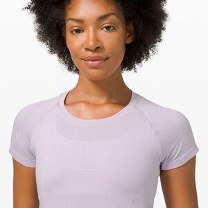 Lululemon - Swiftly Tech Short Sleeve Shirt 2.0 - Lavender Dew - Size 16